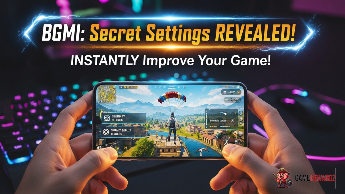 BGMI: Secret Settings REVEALED! INSTANTLY Improve Your Game!